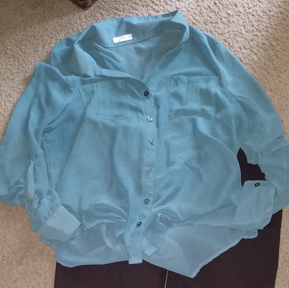 mine Tops - Sheer blouse